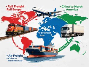 Multimodal logistics solutions provided by YIHUANHUI