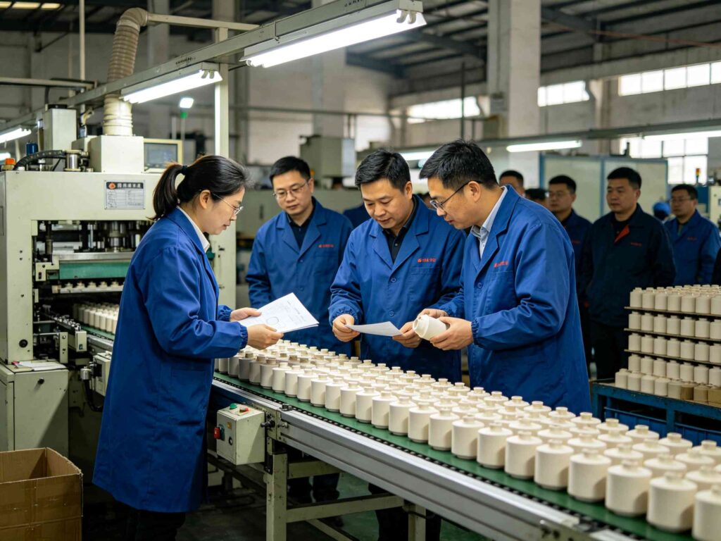 On-site factory and port surprise inspections by YIHUANHUI professional QC team