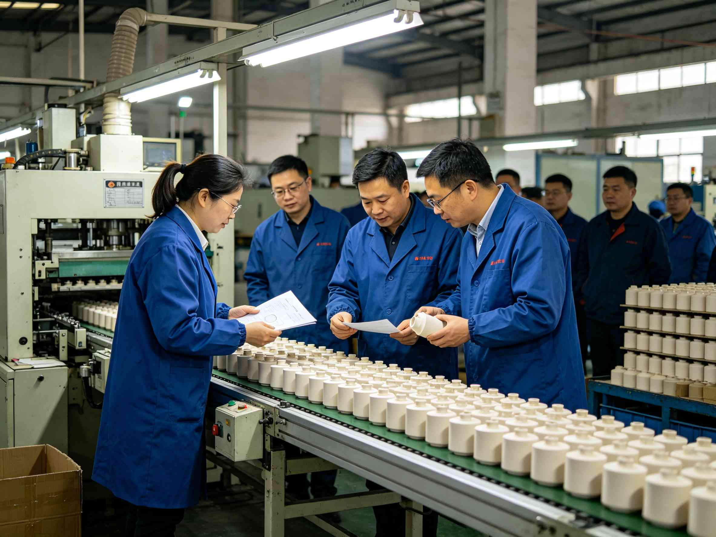 On-site factory and port surprise inspections by YIHUANHUI professional QC team