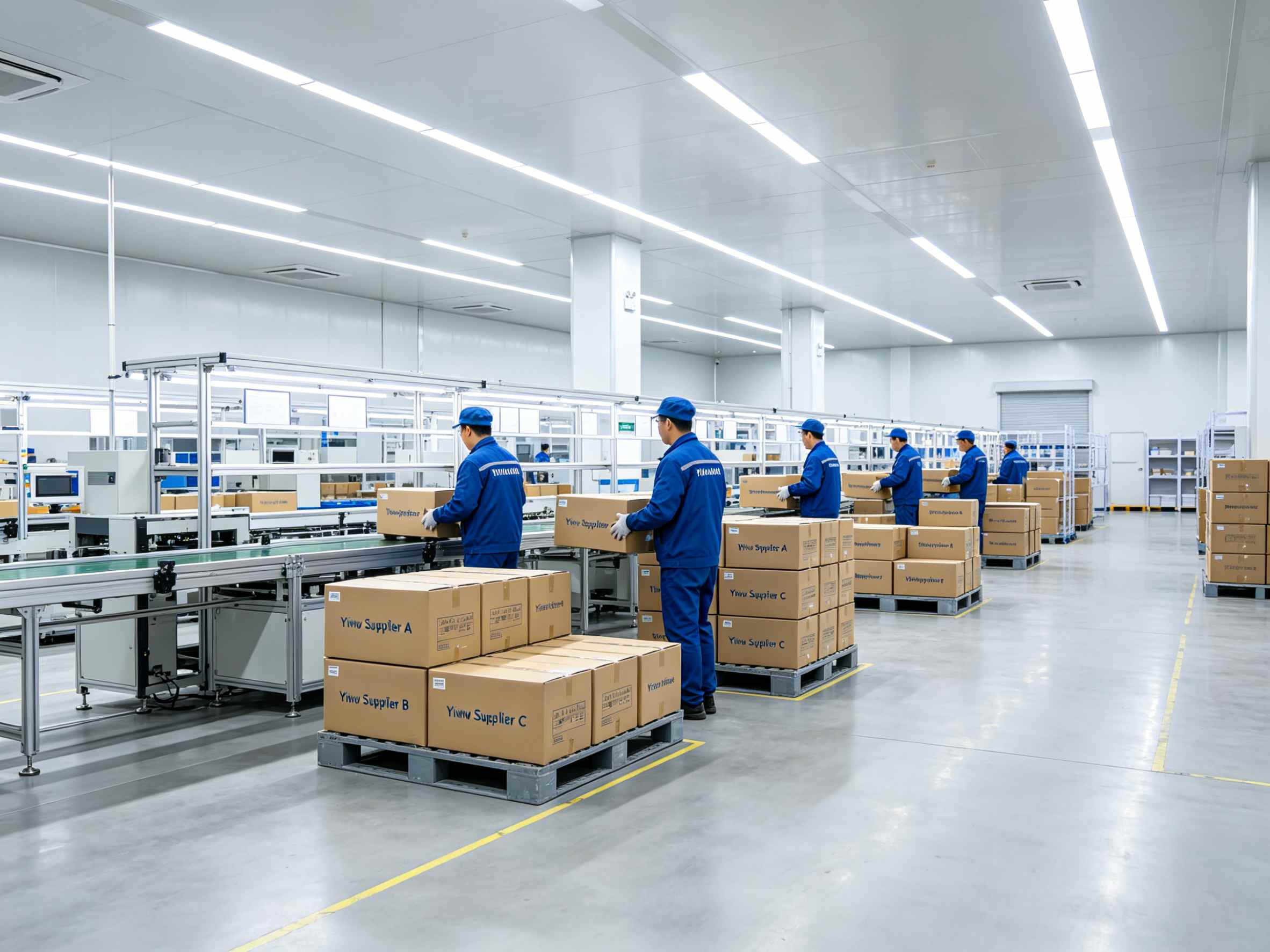 YIHUANHUI central warehouse receiving and collecting mixed goods