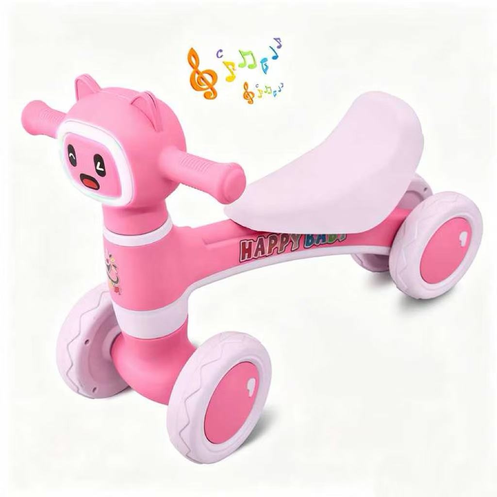 Toddler 4-Wheel Balance Bike