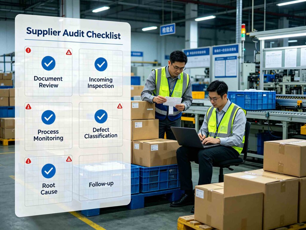 Rigorous supplier verification and risk management